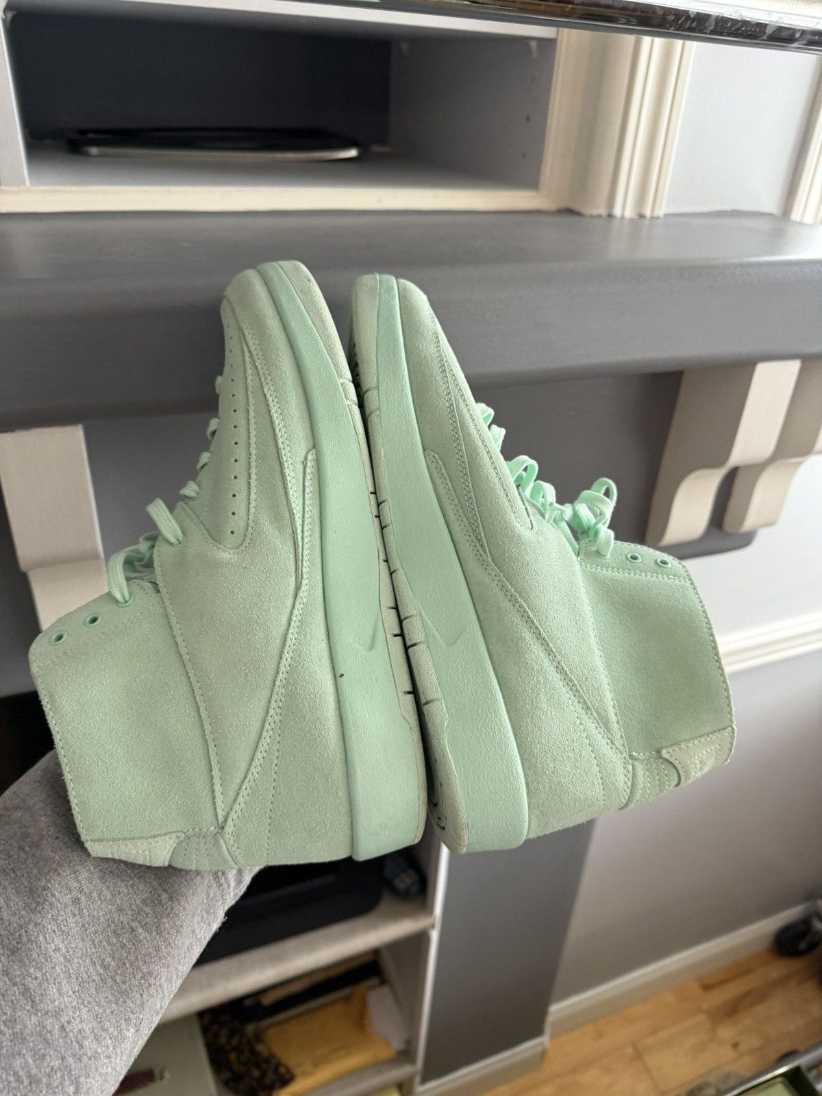 Jordan Brand Jordan 2 Deconstructed Mint Green 2017 897521-303 Size US 9.5 / EU 42-43 - 6 Thumbnail