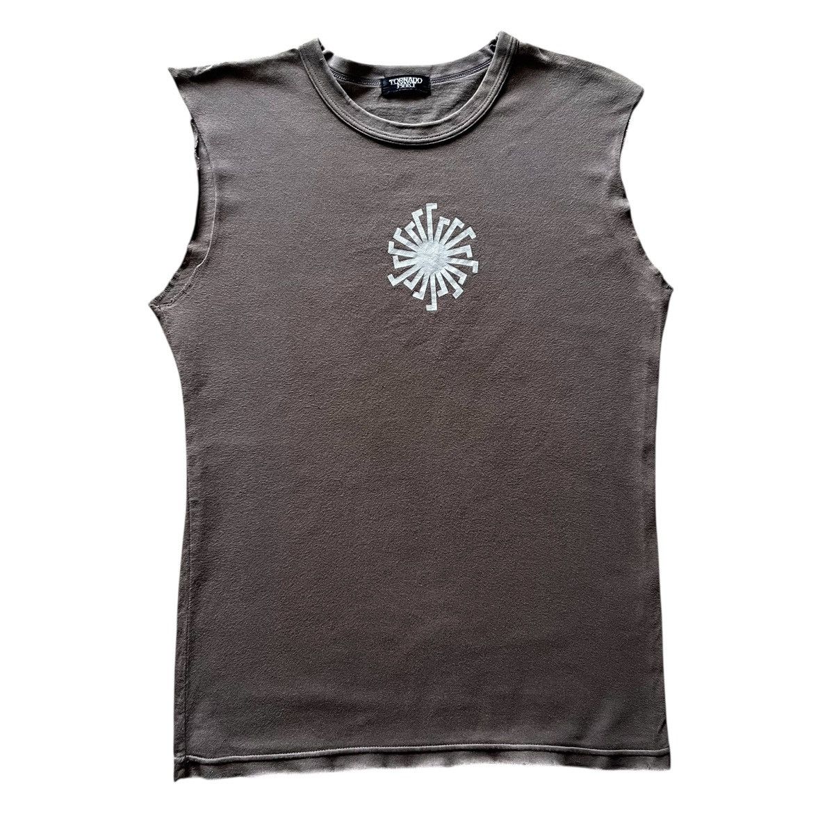 Japanese Brand × Tornado Mart Tornado Mart Spell Out Logo Tank Top Size US M / EU 48-50 / 2 - 1 Thumbnail