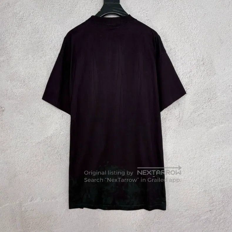 Balenciaga Balenciaga Double B Mud Dyed Logo Printed Short Sleeve T-S Size US M / EU 48-50 / 2 - 2 Thumbnail