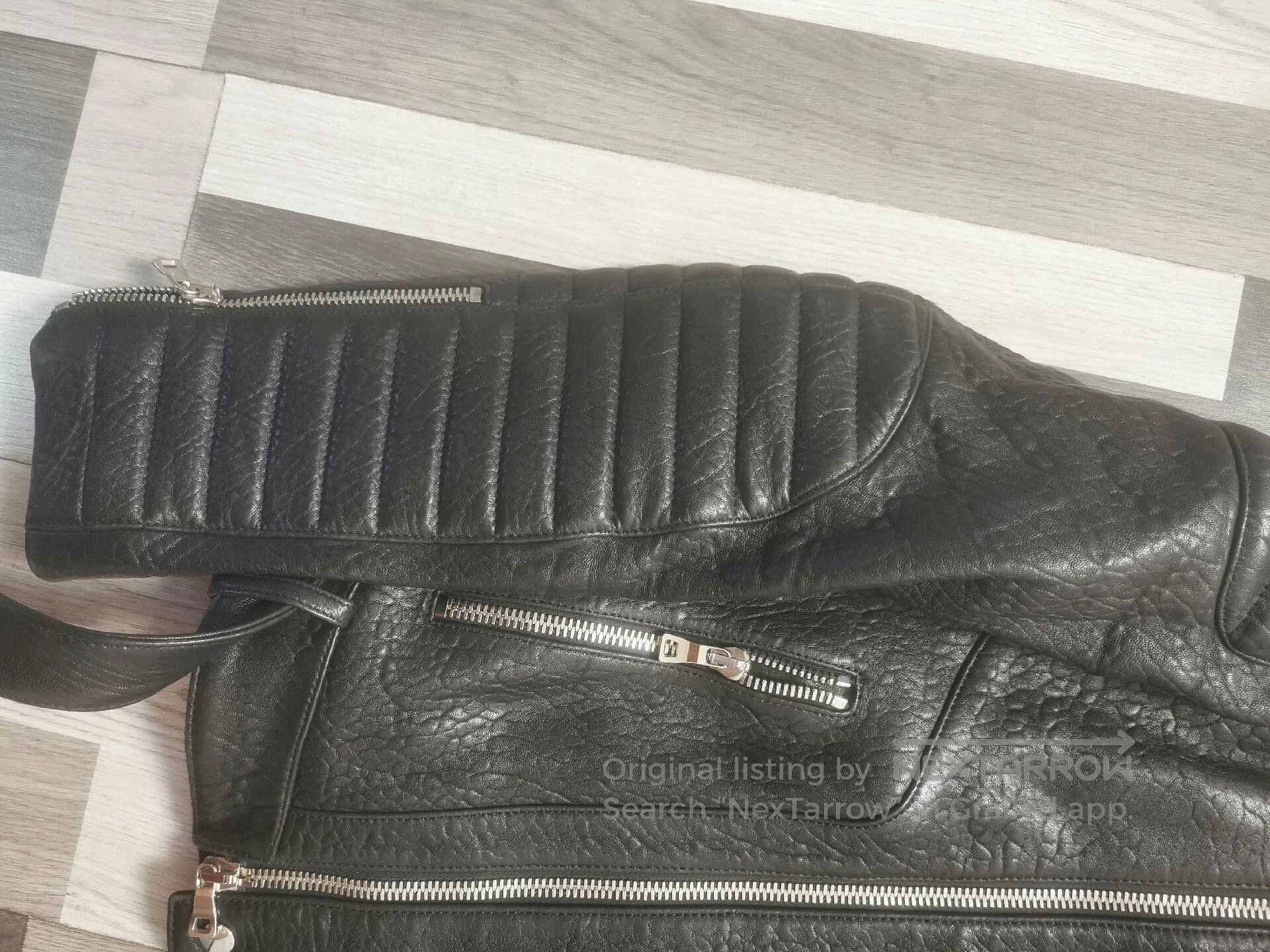 Balmain Classic Black Balmain Leather Jacket. Size US M / EU 48-50 / 2 - 3 Thumbnail