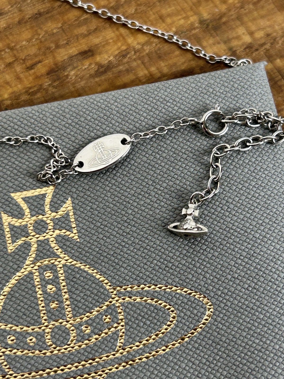 Vivienne Westwood SILVER 2024 Vivienne Westwood Phaedra Pendant Necklace Size ONE SIZE - 4 Thumbnail