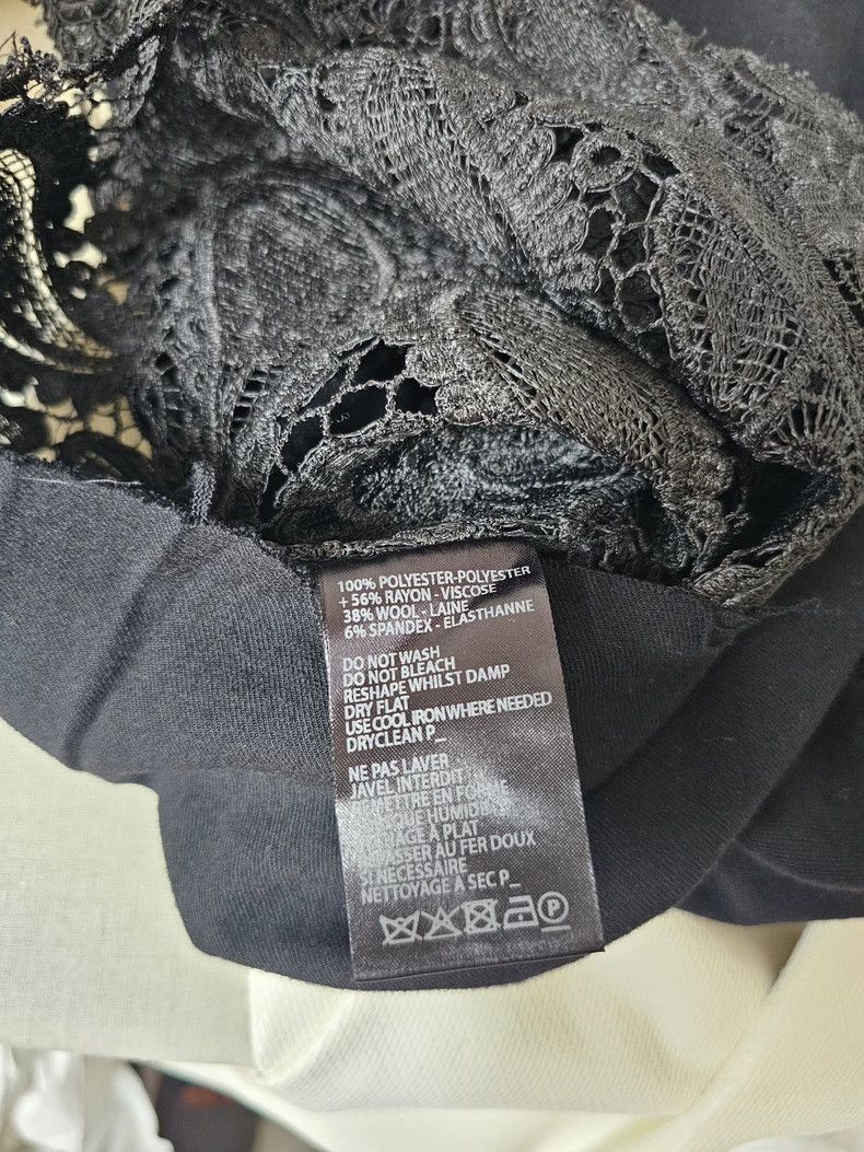 Ann Demeulemeester Ann Demeulemeester Men's and Women's Lace T-Shirt Vest Size L / US 10 / IT 46 - 6 Thumbnail