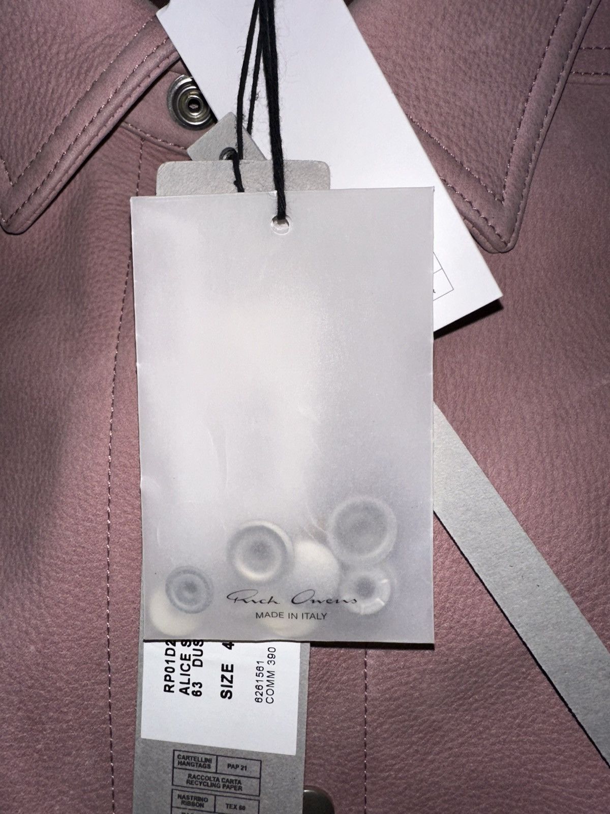 Rick Owens Rick Owens Alice Strobe Shirt Size S / US 4 / IT 40 - 8 Thumbnail