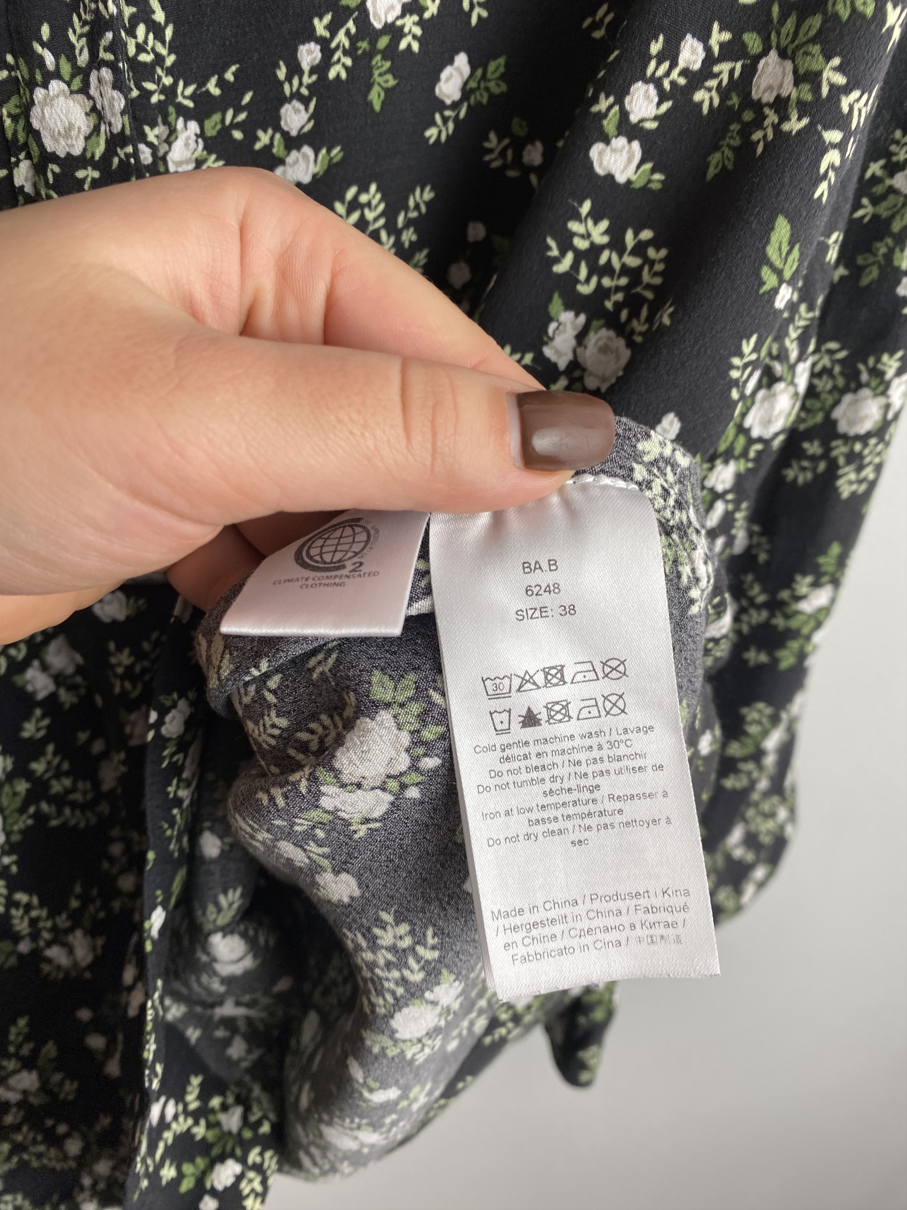 Ganni Ganni floral print shirt casual Size S / US 4 / IT 40 - 5 Thumbnail