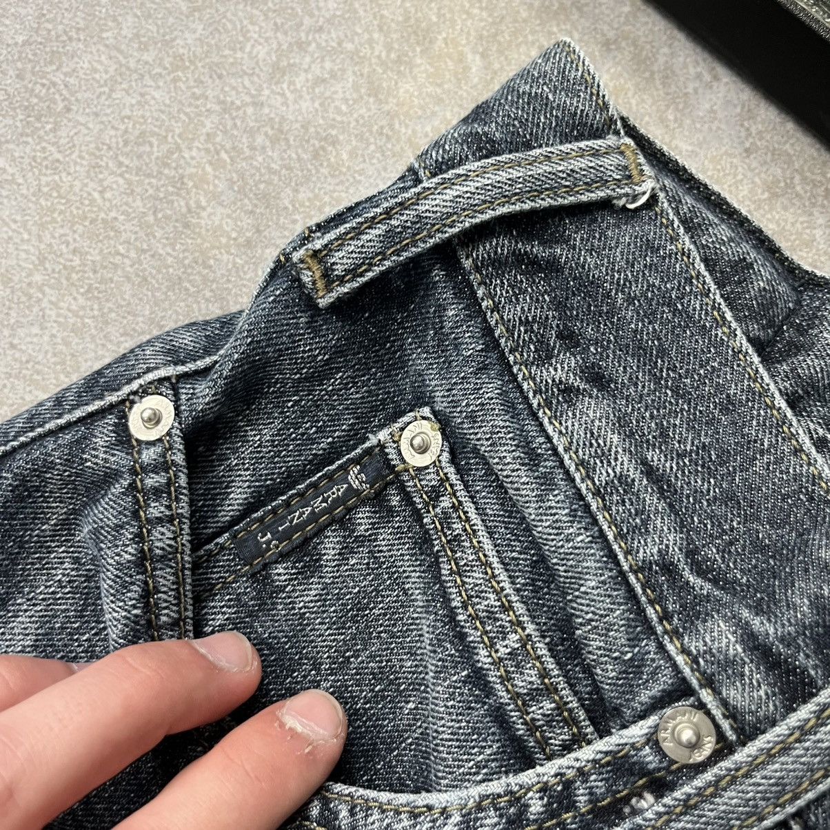 Armani ARMANI VINTAGE METAL LOGO JEANS IF SIX WAS NINE LGB GLAMOUR Size US 32 / EU 48 - 8 Thumbnail