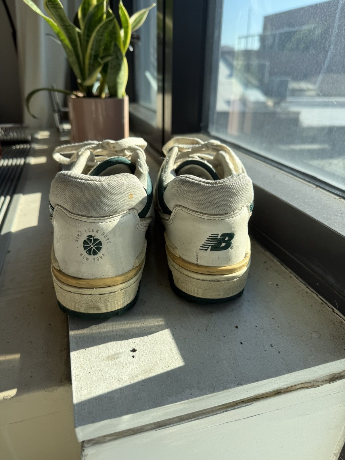Aime Leon Dore × New Balance ALD / NB P550 Basketball Oxfords (Evergreen) Size US 9 / EU 42 - 5 Thumbnail