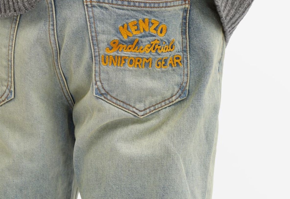 Kenzo KENZO SLIM JEANS Stone Blue Denim. Waist 34 Size US 34 / EU 50 - 5 Thumbnail