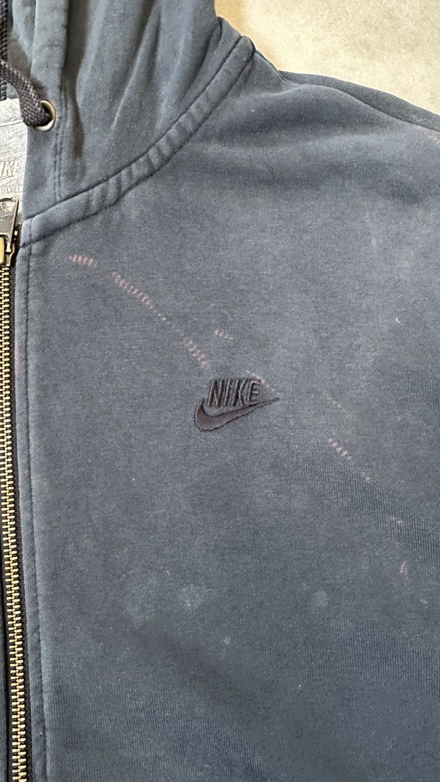 Nike VINTAGE Y2K NIKE HOODIE WELL FADED HOODIE Size US XL / EU 56 / 4 - 5 Thumbnail