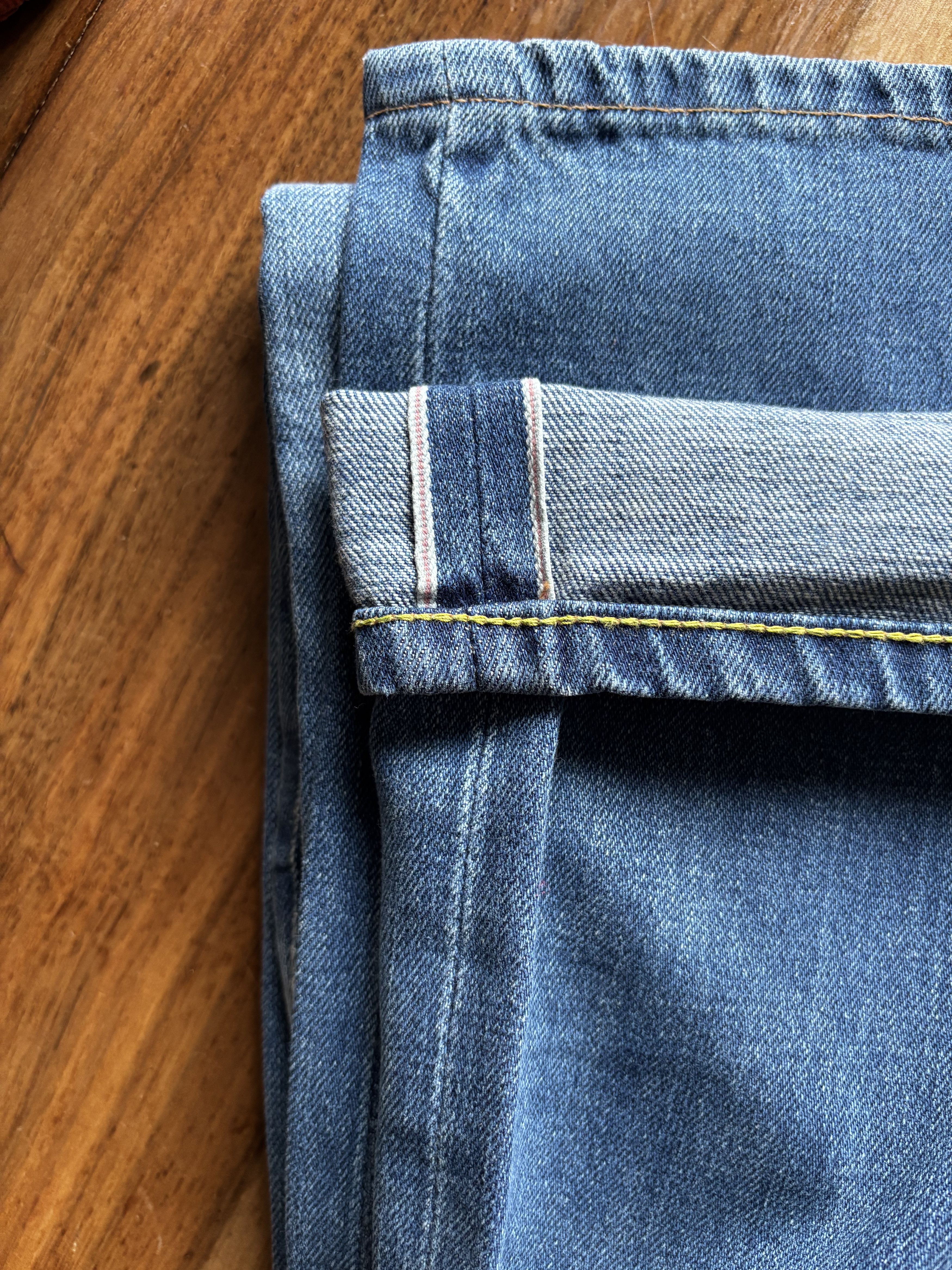 Levi's Vintage Clothing LVC 701 1950s Japanese Selvedge Denim — W28 L30 — NWT Size 28" / US 6 / IT 42 - 14 Thumbnail