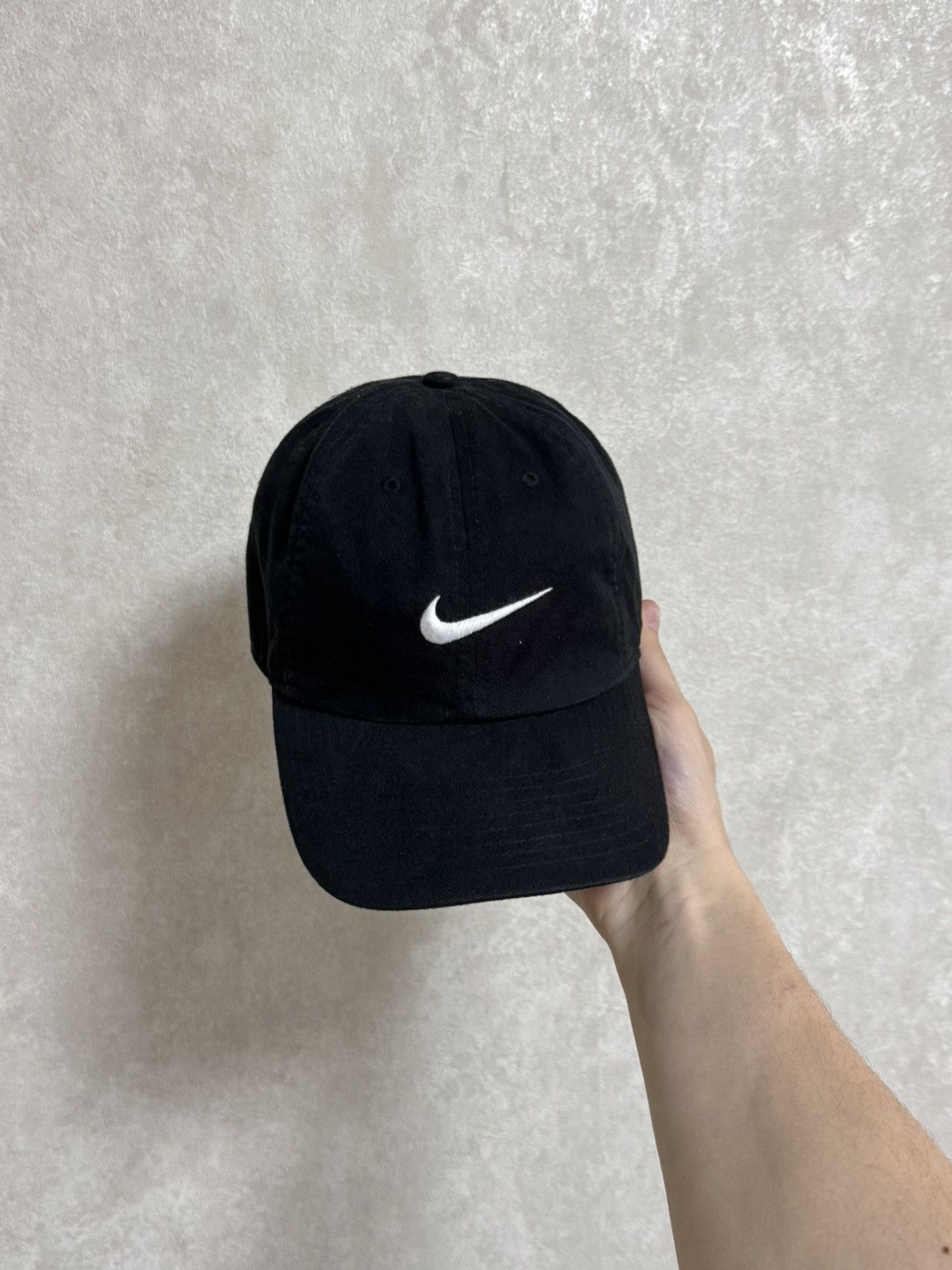 Nike × Vintage Vintage Nike swoosh cotton Y2K cap hat SnapBack Size ONE SIZE - 1 Thumbnail