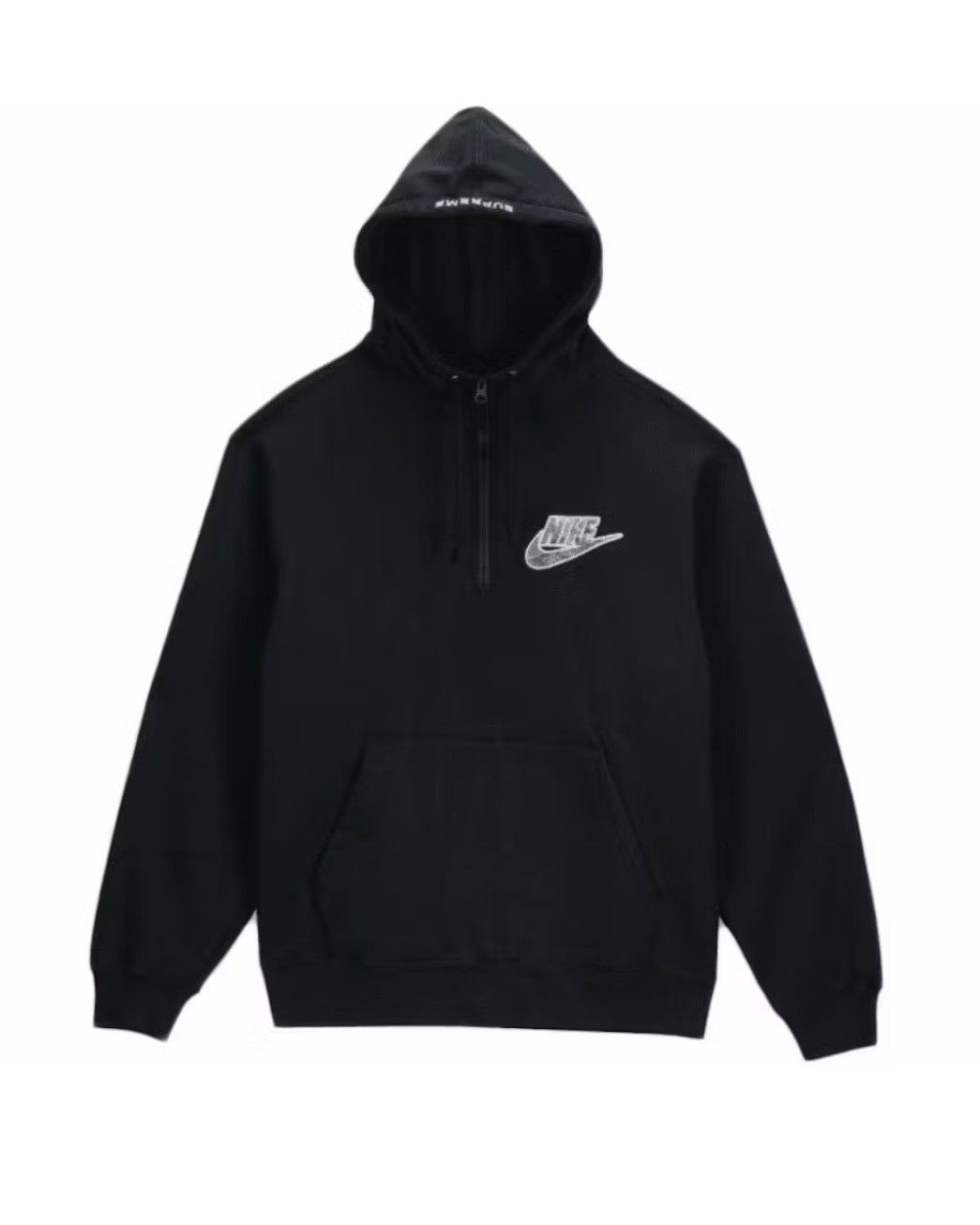 Supreme 2021 Supreme x Nike Half Zip Hooded Sweatshirt Size US M / EU 48-50 / 2 - 1 Thumbnail