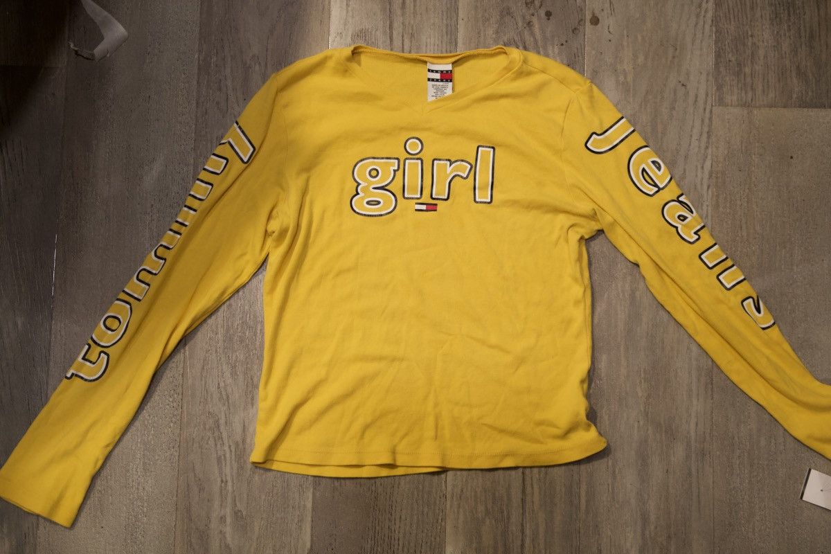Tommy Hilfiger Tommy jeans girl long sleeve Size L / US 10 / IT 46 - 1 Thumbnail