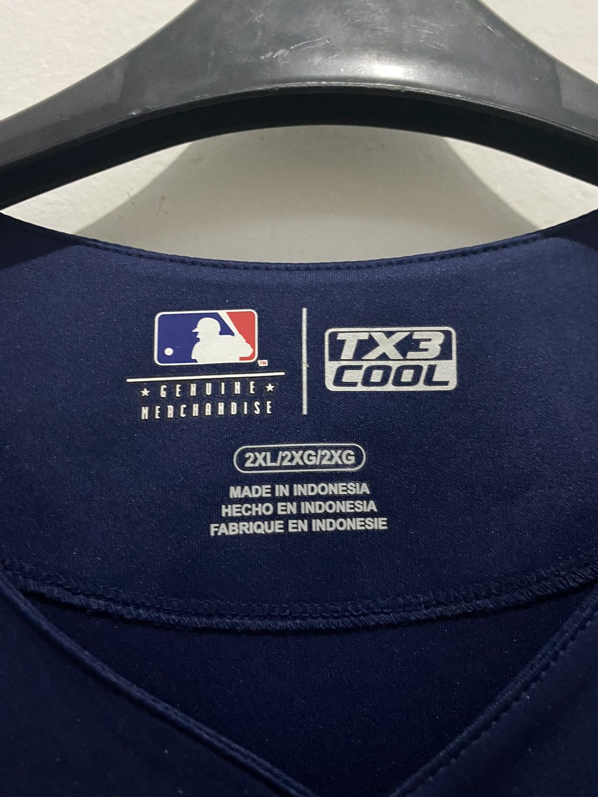 MLB Vintage Majestic Detroit Tigers Blue Baseball Jersey XXL Size US XXL / EU 58 / 5 - 5 Thumbnail