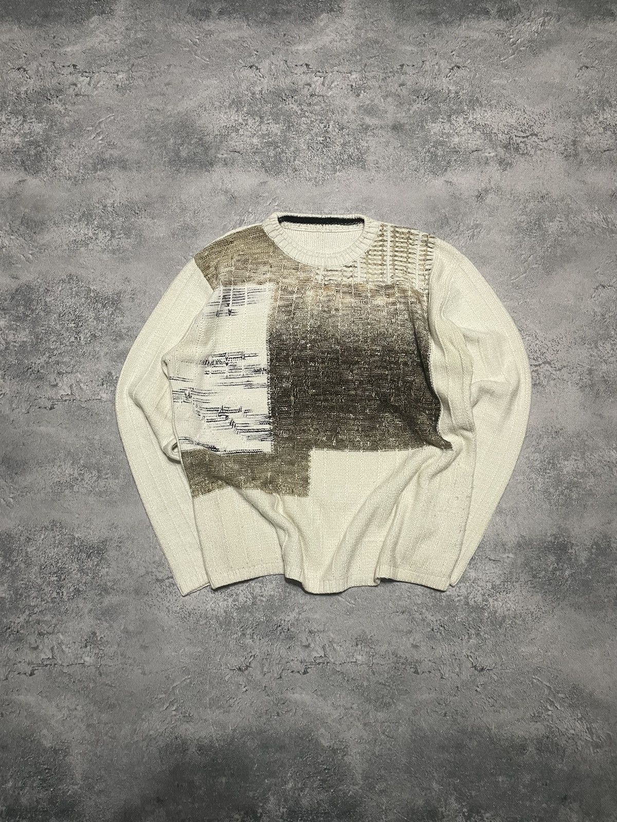 Japanese Brand × Junya Watanabe Y2K LGB IfSixWasNine Style Knit Sweater Size US L / EU 52-54 / 3 - 1 Thumbnail