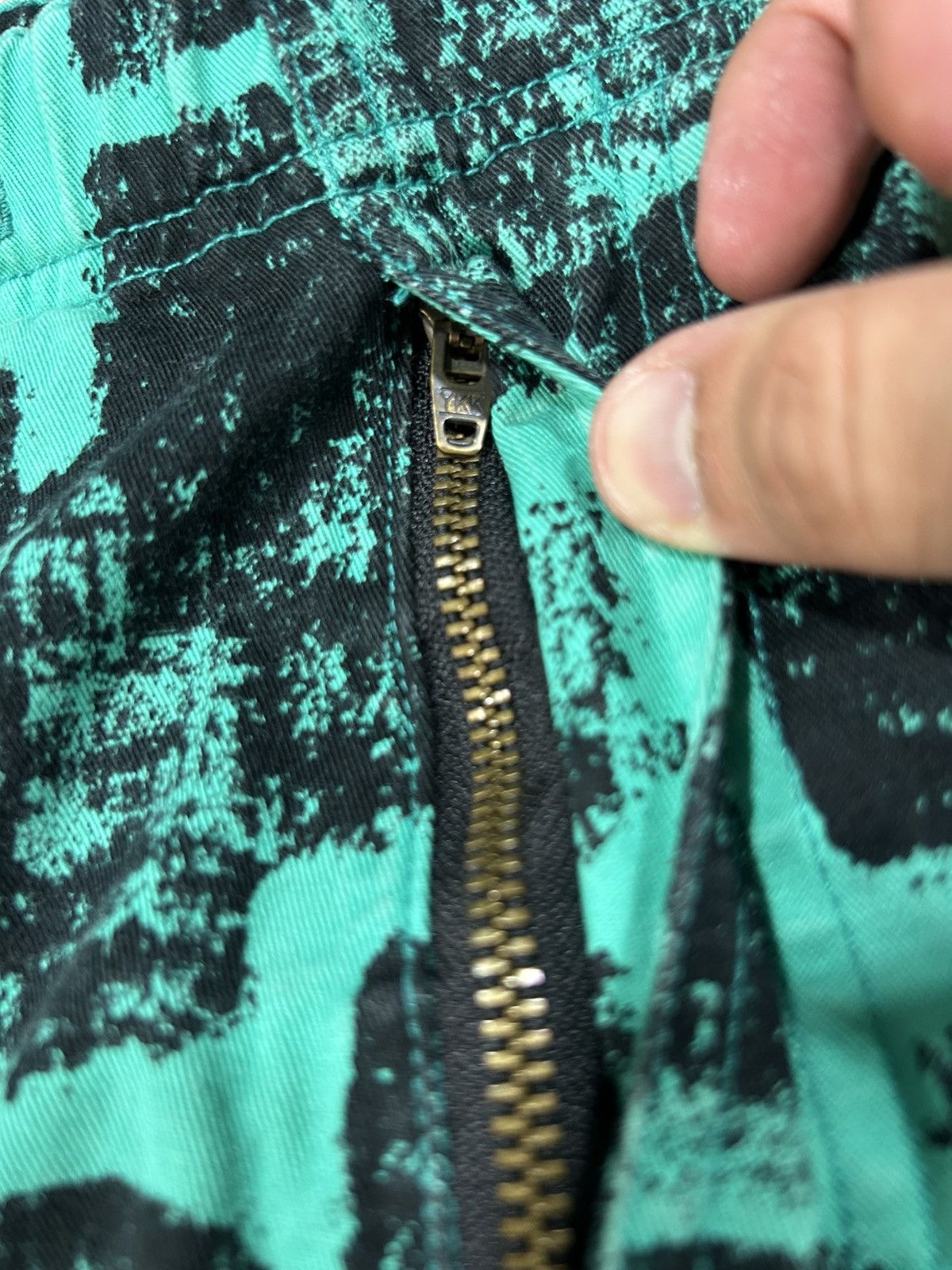 Supreme Supreme SS12 Block Shorts Teal Size US 32 / EU 48 - 2 Thumbnail