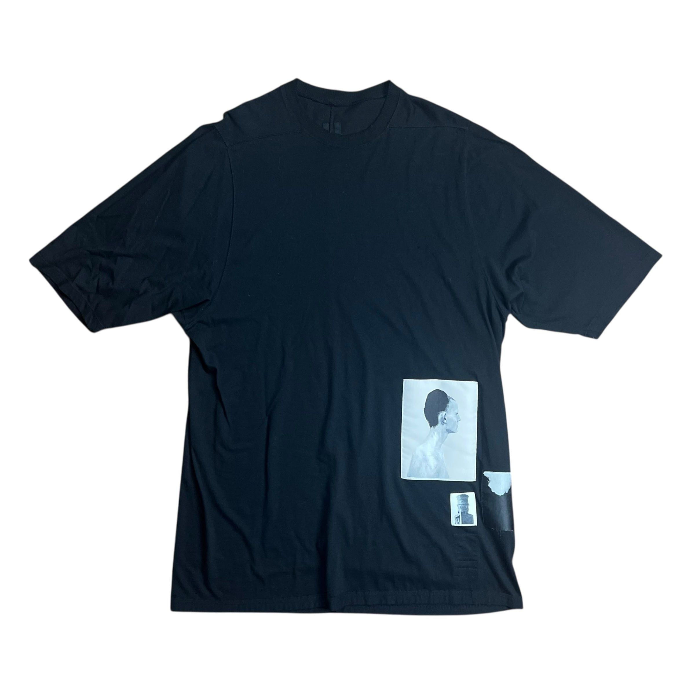 Rick Owens Drkshdw Rick Owens DRKSHDW Photo Patch Jumbo T-shirt