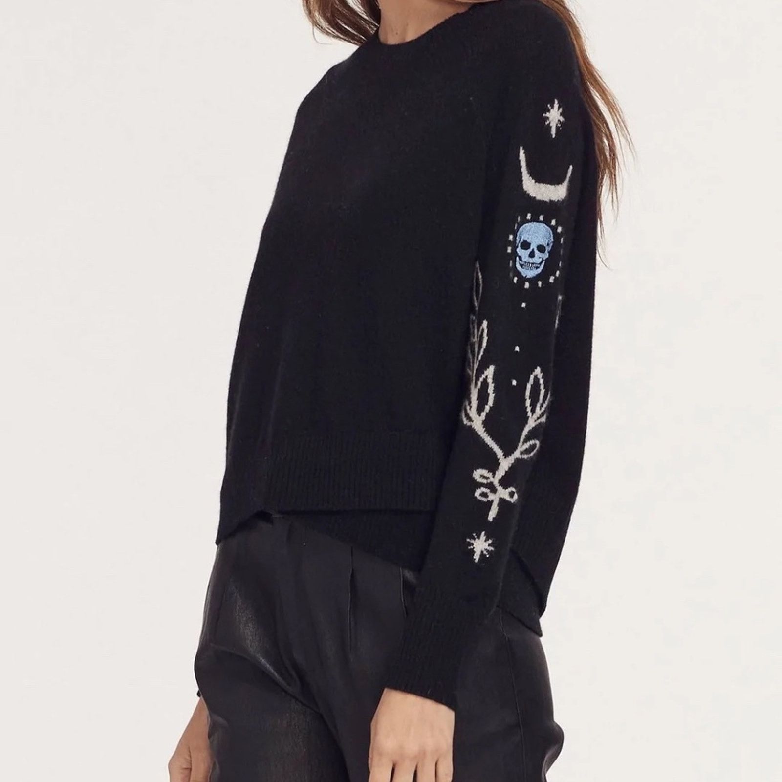 360Cashmere Skull Cashmere Layla Sweater from 360 CASHMERE Size M / US 6-8 / IT 42-44 - 5 Thumbnail