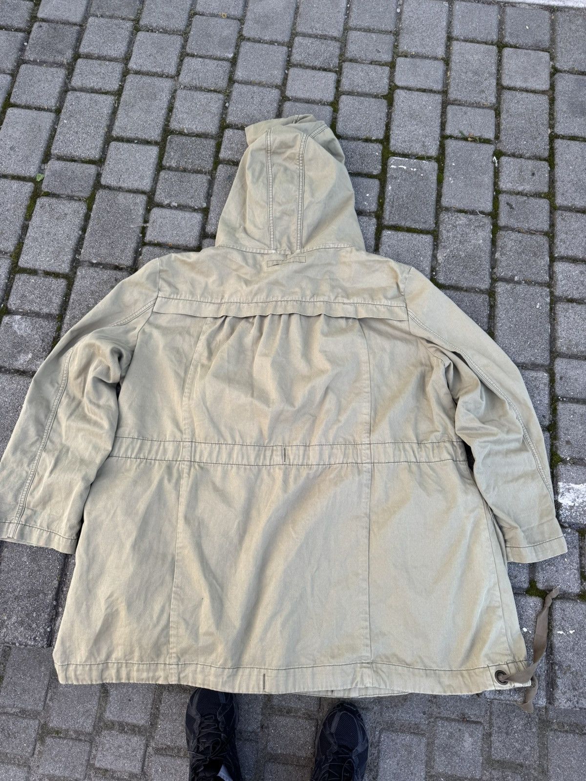 Japanese Brand Vintage Japanese/RickOwen’s/Asymmetric/Military Style Jacket Size US XL / EU 56 / 4 - 12 Thumbnail