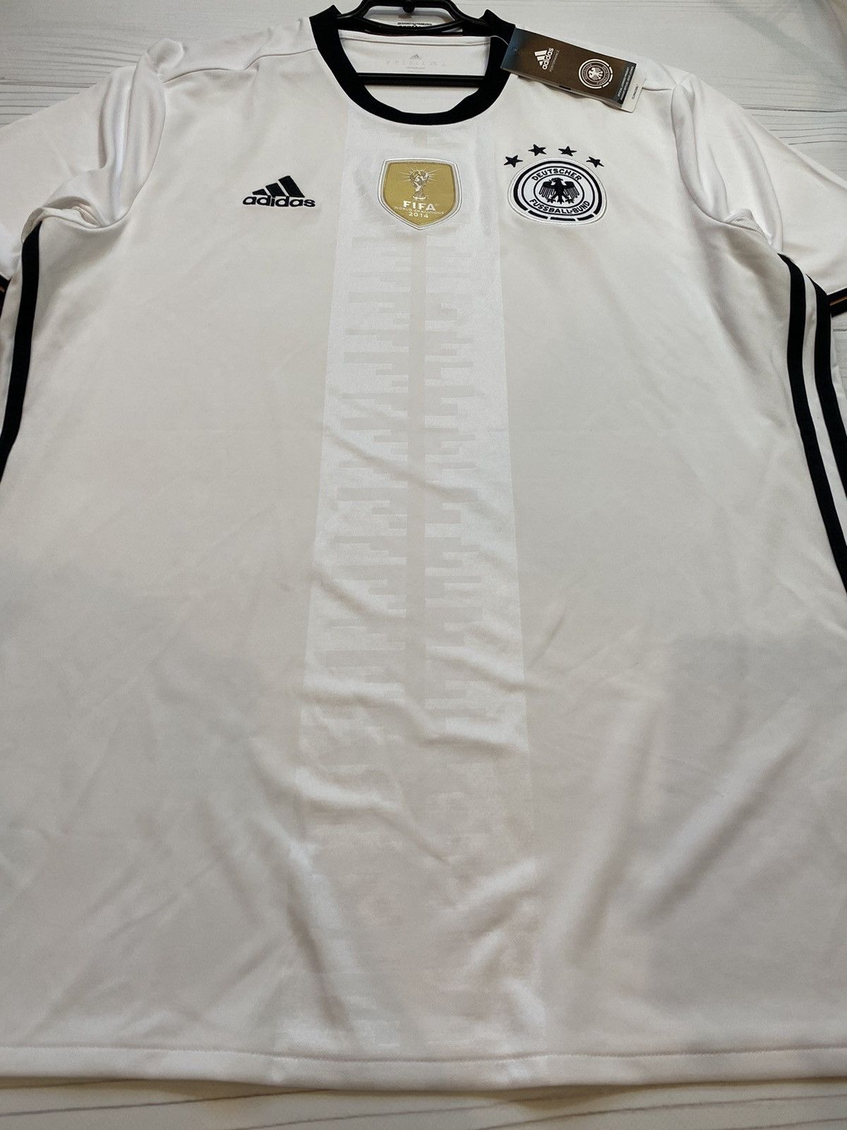 Adidas Germany 2016 home jersey soccer football y2k t shirt Size US XL / EU 56 / 4 - 7 Thumbnail