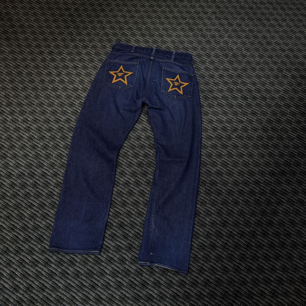 Bape 2000’s Star Bape Head Denim Size US 32 / EU 48 - 1 Thumbnail