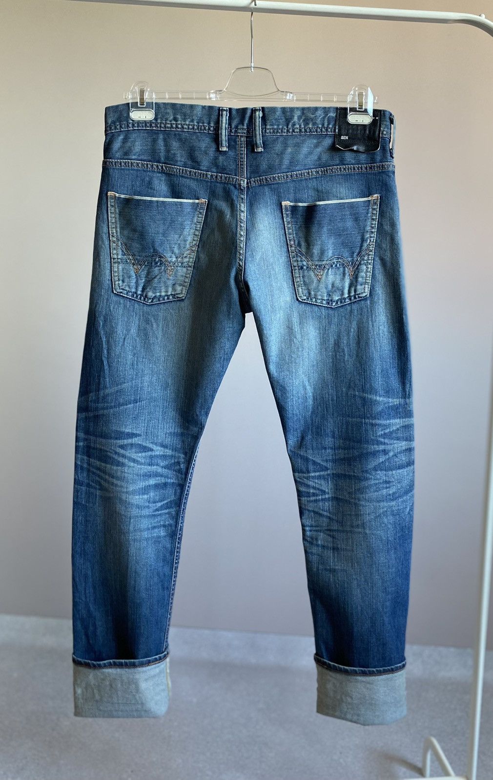Edwin Edwin SK505S Japan Selvedge Jeans Pants Size US 33 - 4 Thumbnail