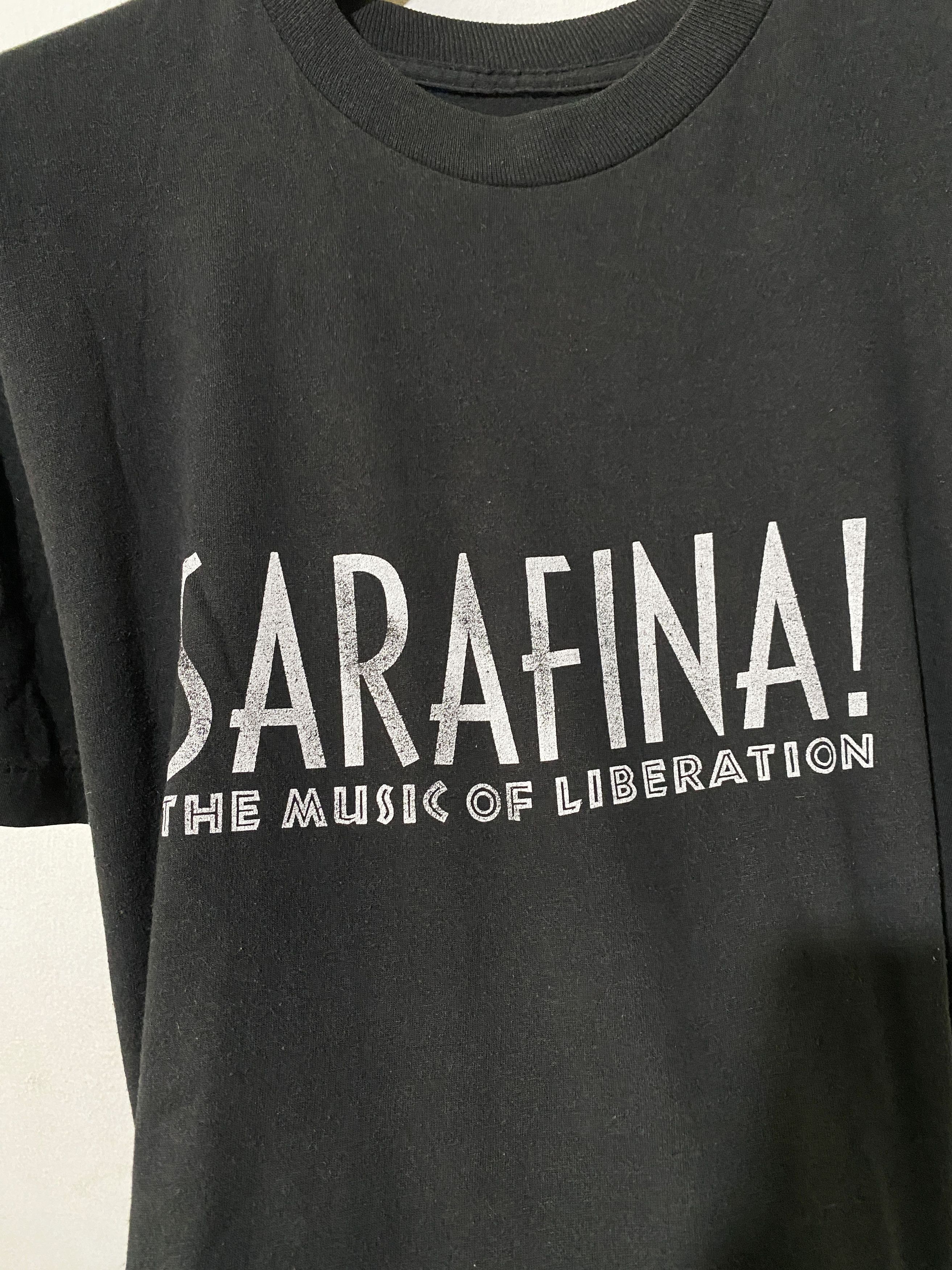 Band Tees × Vintage Vintage 80s Sarafina Musical Shirt Size US L / EU 52-54 / 3 - 2 Thumbnail