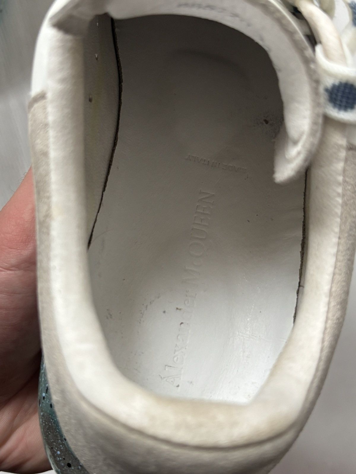 Alexander McQueen Alexander Mcqueen Oversize leather sneakers Size US 9 / IT 39 - 10 Thumbnail