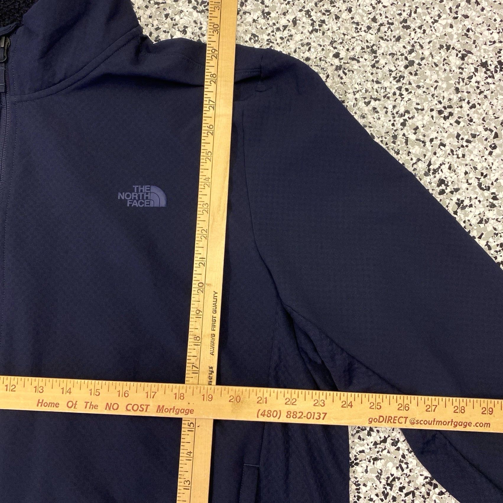 The North Face The North Face Jacket Mens XXL Navy Blue Zip Up Soft Shell Outerwear Size US XXL / EU 58 / 5 - 2 Thumbnail