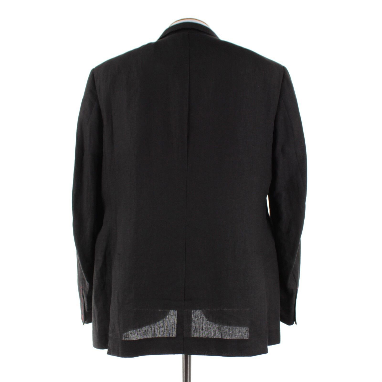 Isaia isaia Suit Size US 48 Regular in Black Size 48R - 7 Thumbnail