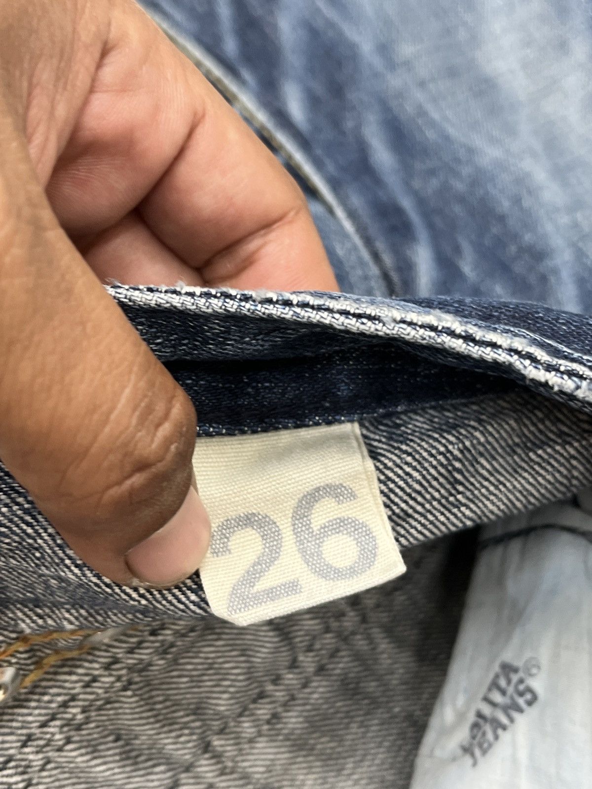 If Six Was Nine 🔥🔥🔥ARCHIVE LOLITA FLARE JEANS Size 29" - 16 Thumbnail