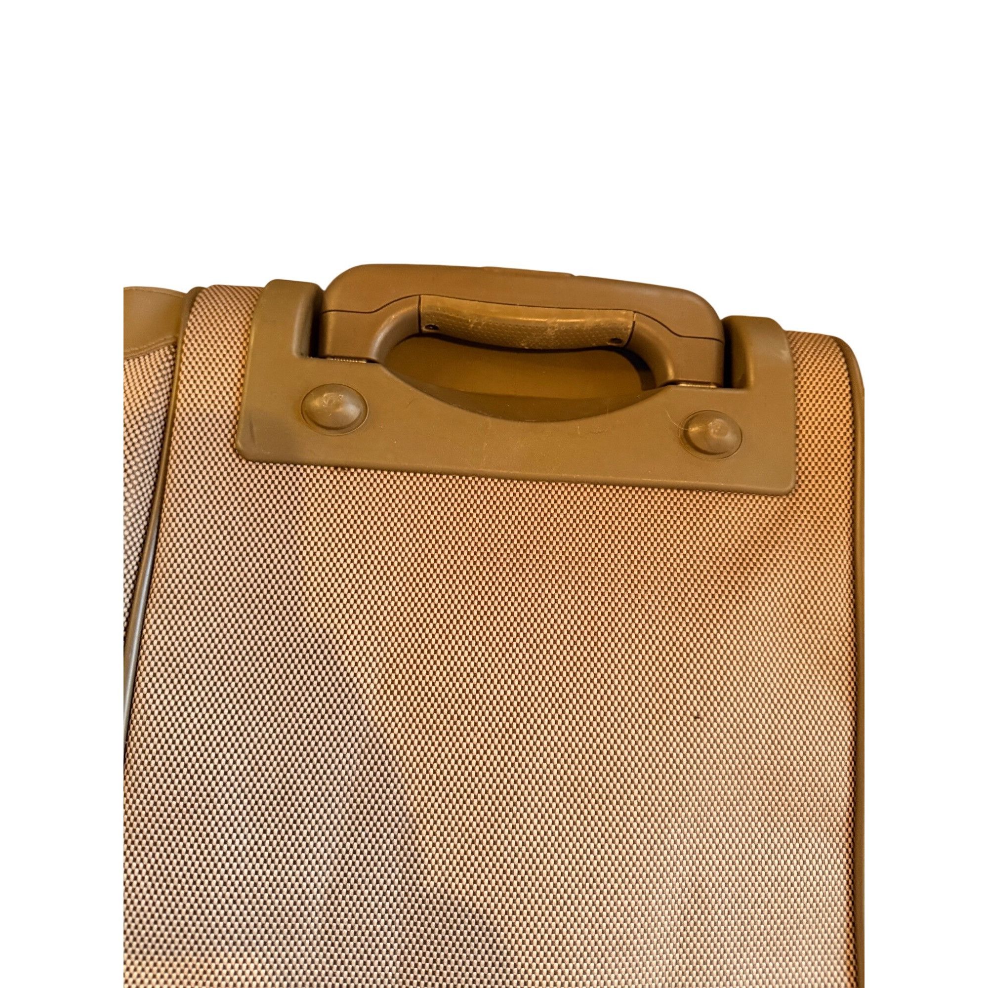 Dockers Dockers Beige Rolling Duffel Bag With Telescopic Handle & Mu Size ONE SIZE - 7 Thumbnail
