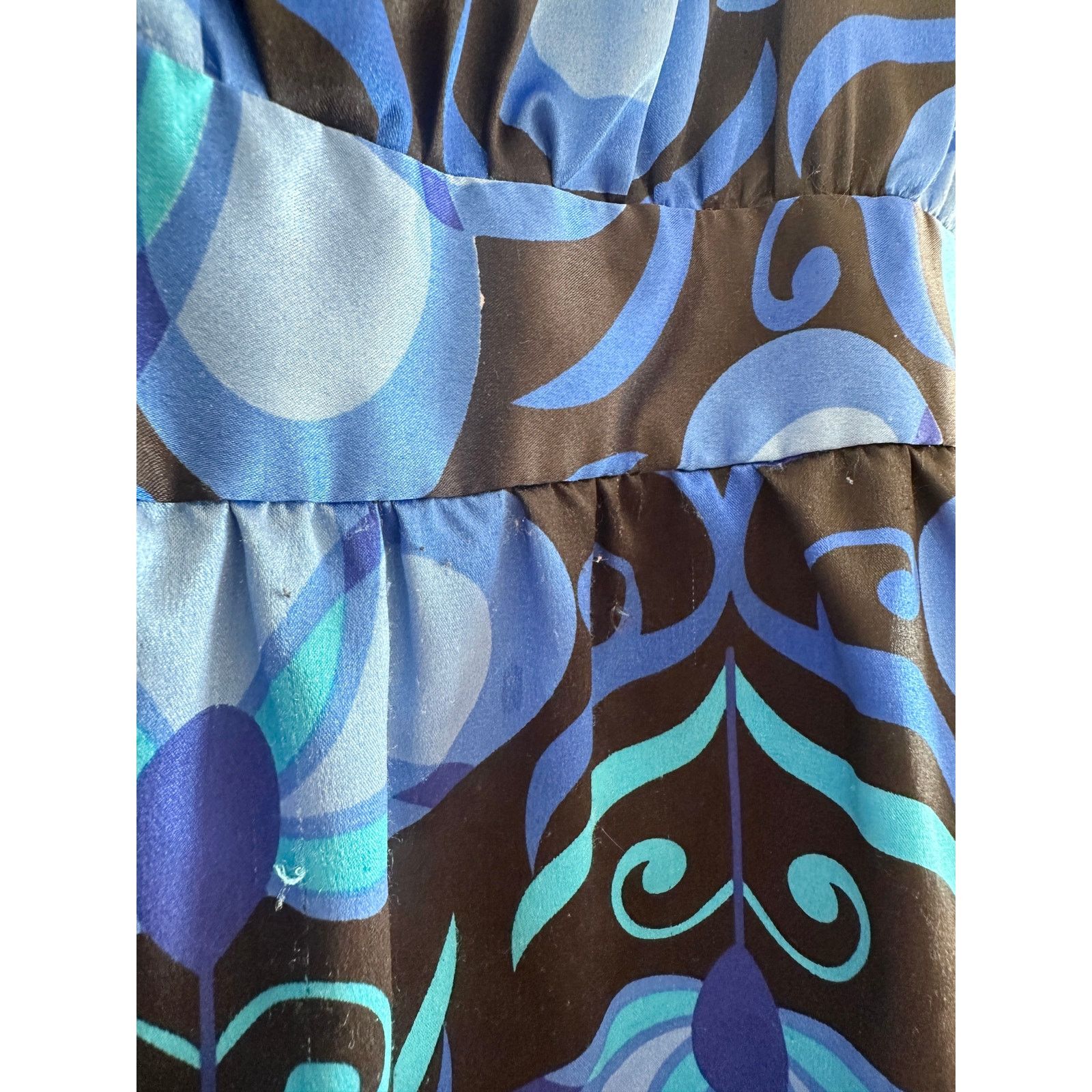 Other Y2K Silky Square Neck Milkmaid Top Size M / US 6-8 / IT 42-44 - 10 Thumbnail