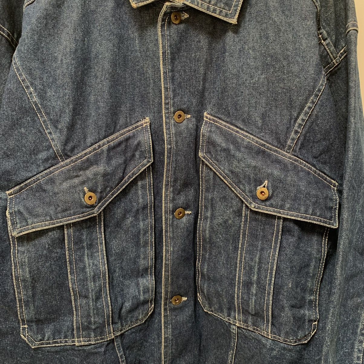 Giordano × Vintage Vintage giordano blue denim jacket Size US XL / EU 56 / 4 - 4 Thumbnail
