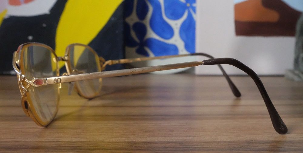 American Optical Vintage AO American Optical Ful-Vue 20KGP Glasses Size ONE SIZE - 3 Thumbnail