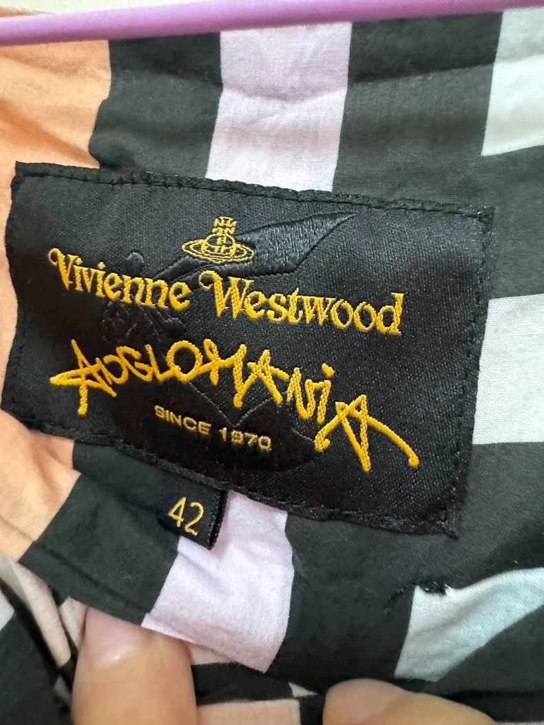 Vivienne Westwood Vivienne Westwood A black and white checkered dress Size L / US 10 / IT 46 - 4 Thumbnail