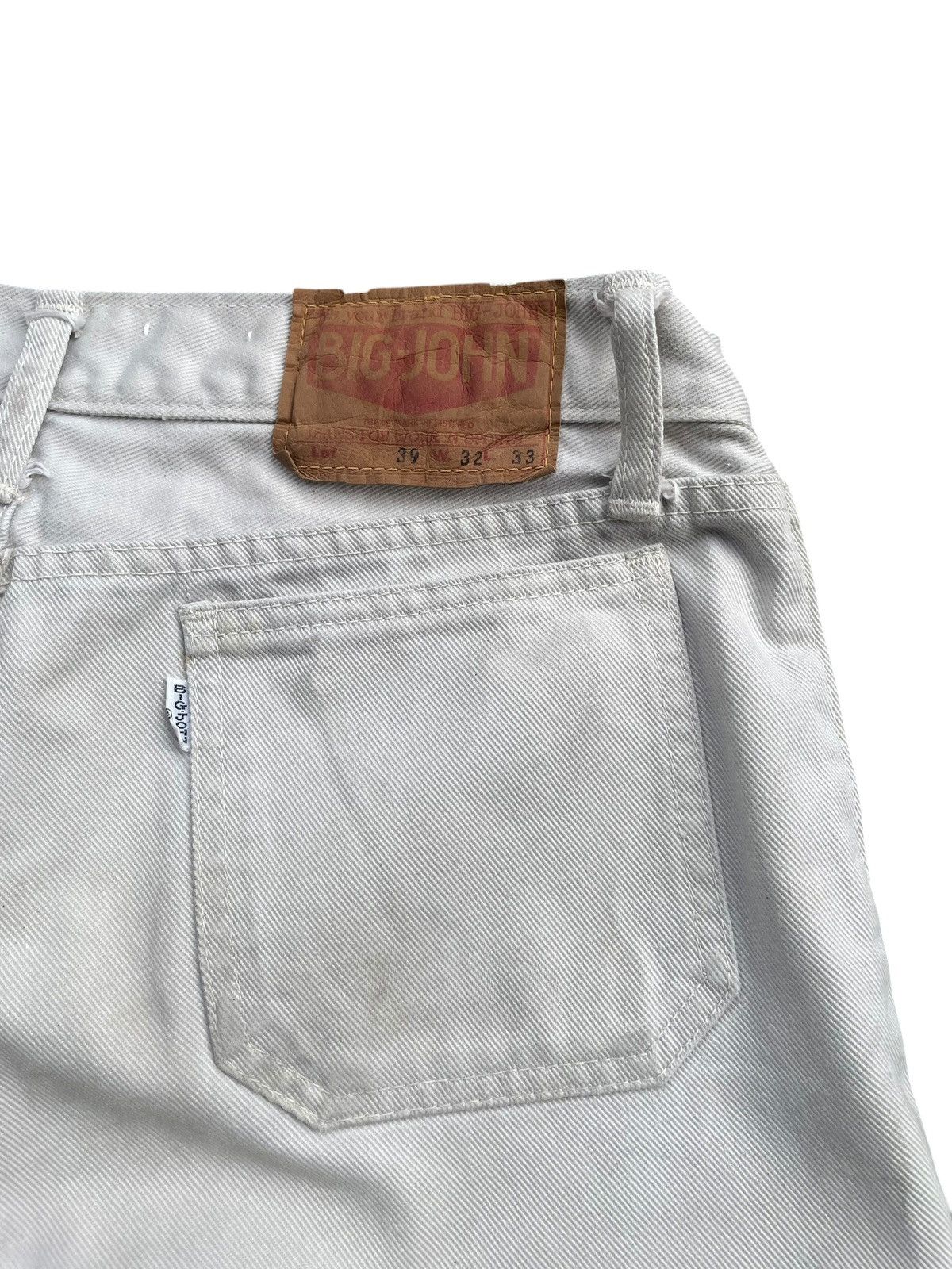 Big John × Vintage Vintage Flare Big John Sanforized Denim Size 30" / US 8 / IT 44 - 9 Thumbnail