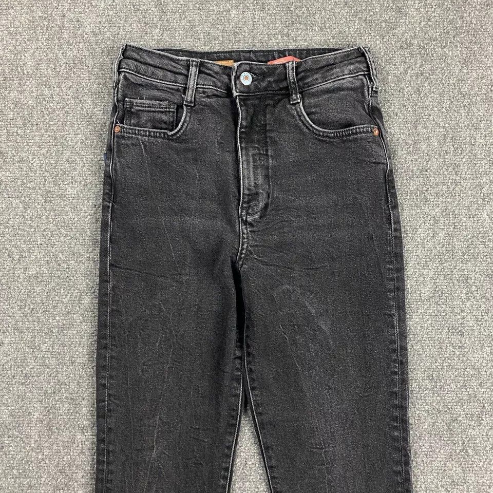 Other Pilcro Anthropologie Women's 27 Cigarette Charcoal Wash Size 27" / US 4 / IT 40 - 2 Thumbnail
