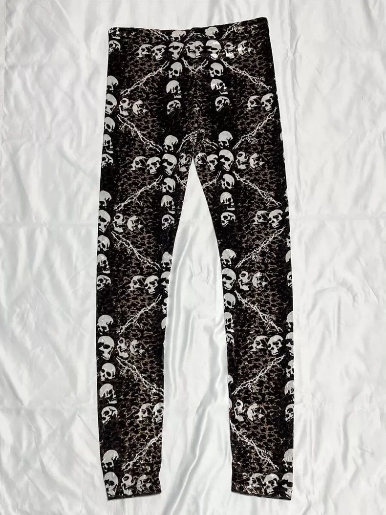 Number (N)ine Number (N)ine Size M06 show style leopard skull trousers 25 Size US 36 / EU 52 - 3 Thumbnail
