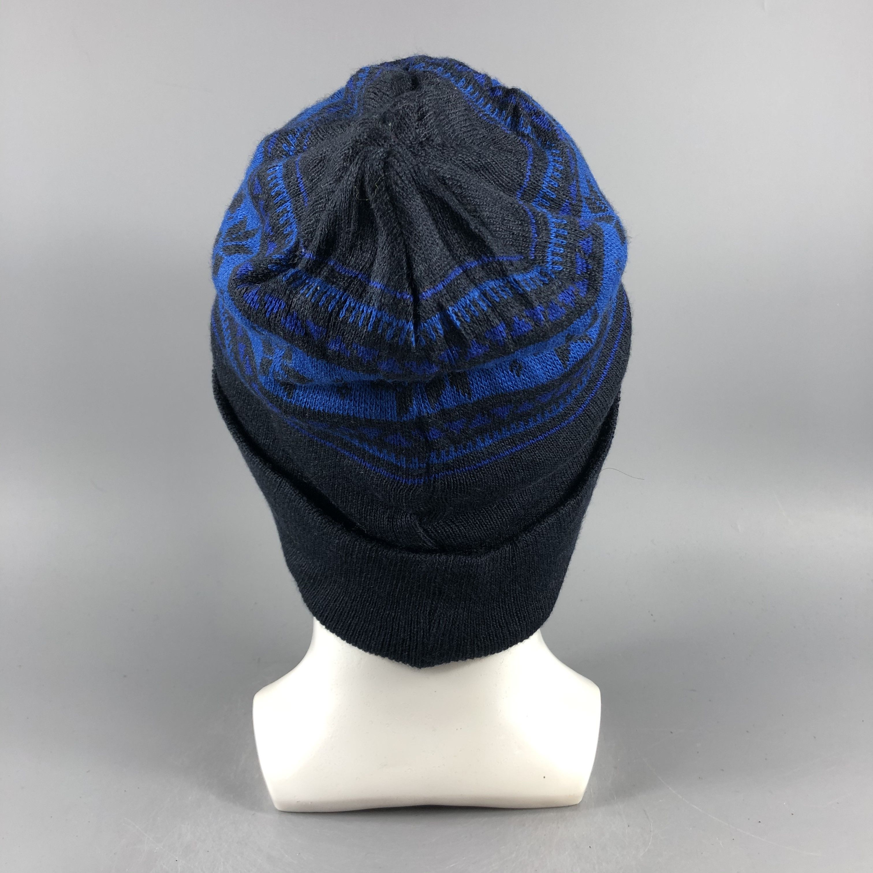 Japanese Brand × Vintage Free Blades Fair Isle Beanie Snow Hat Snow Cap -D384 Size ONE SIZE - 3 Thumbnail