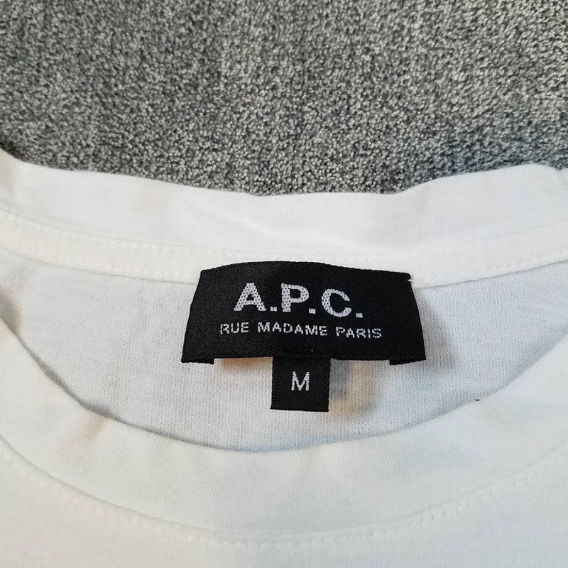 A.P.C. Graphic short sleeve t shirt M vintage beach photo white Size US M / EU 48-50 / 2 - 3 Thumbnail