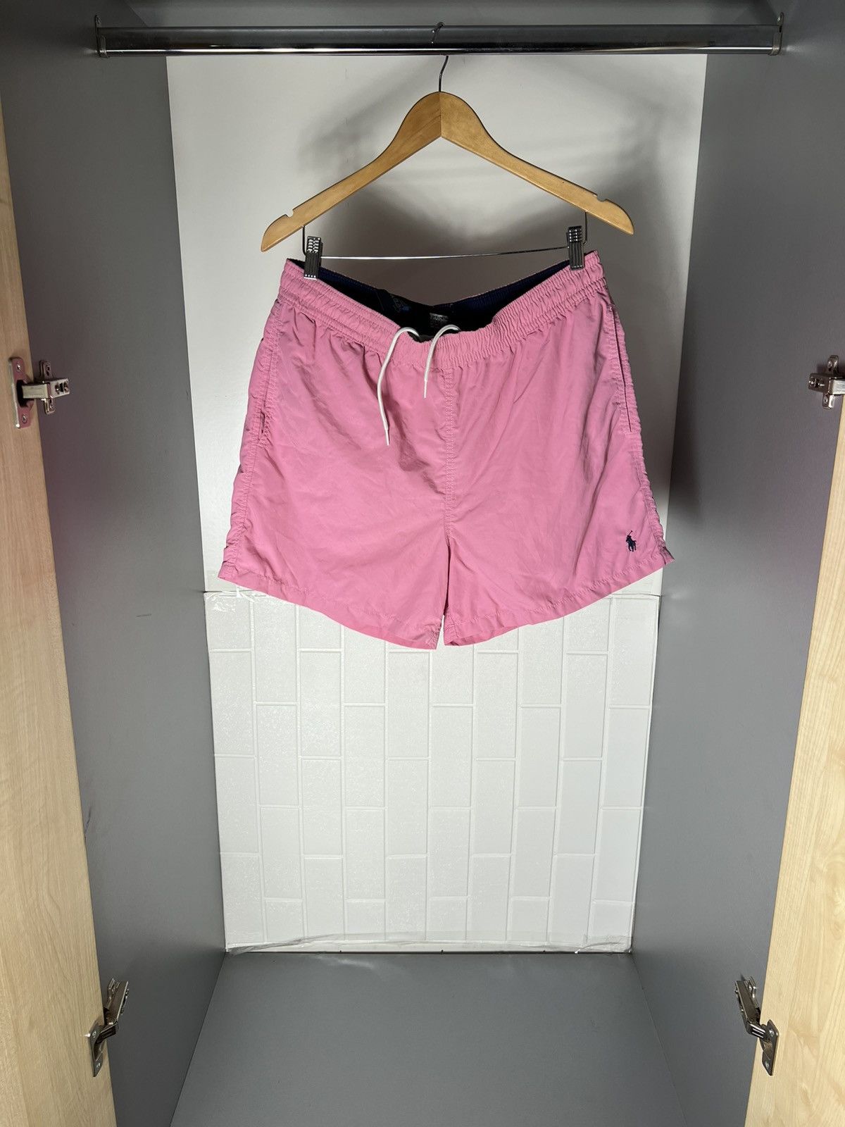 Polo Ralph Lauren VINTAGE POLO RALPH LAUREN RETRO NYLON DESIGNER SHORTS Y2K Size US 32 / EU 48 - 1 Thumbnail