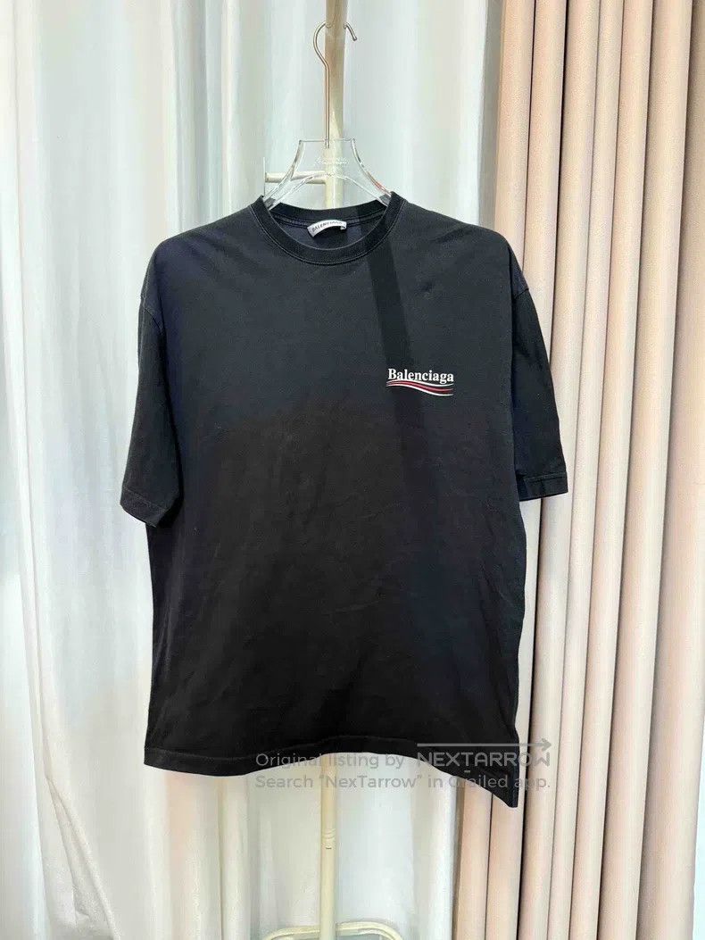 Other Balenciaga Black Embroidered Coke T-Shirt Short Sleeve Size US S / EU 44-46 / 1 - 1 Thumbnail