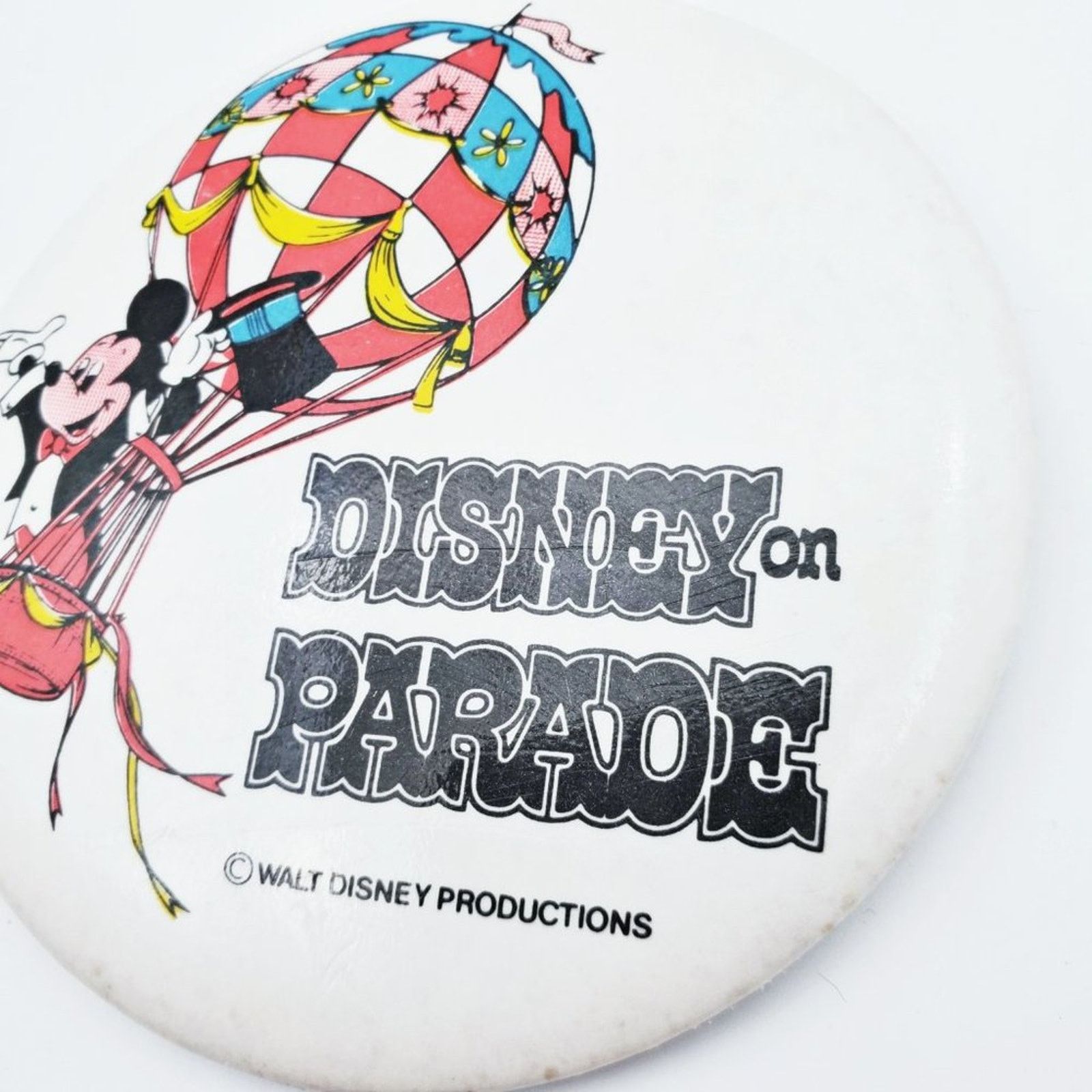 Disney VTG Disney Parks on Parade 70's Pinback Button - Magical! Size ONE SIZE - 3 Thumbnail