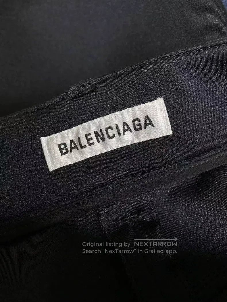 Balenciaga Balenciaga Ladies Pants, Zipper Design at Hem Size 37" - 5 Thumbnail