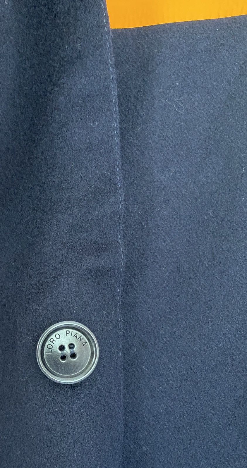 Loro Piana Loro Piana Double Breasted Felt Coat Dark Blue Size M / US 6-8 / IT 42-44 - 12 Thumbnail