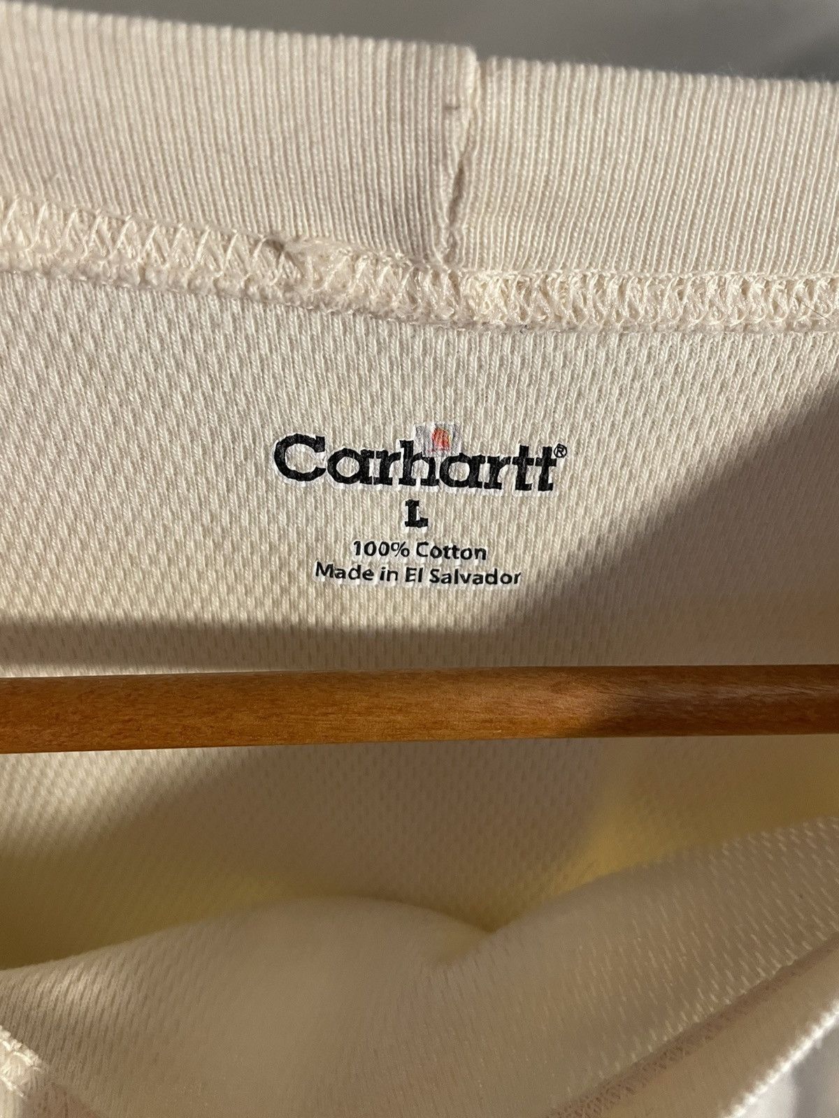 Vintage Y2K Carhartt Waffle Thermal Longsleeve Size US L / EU 52-54 / 3 - 2 Thumbnail