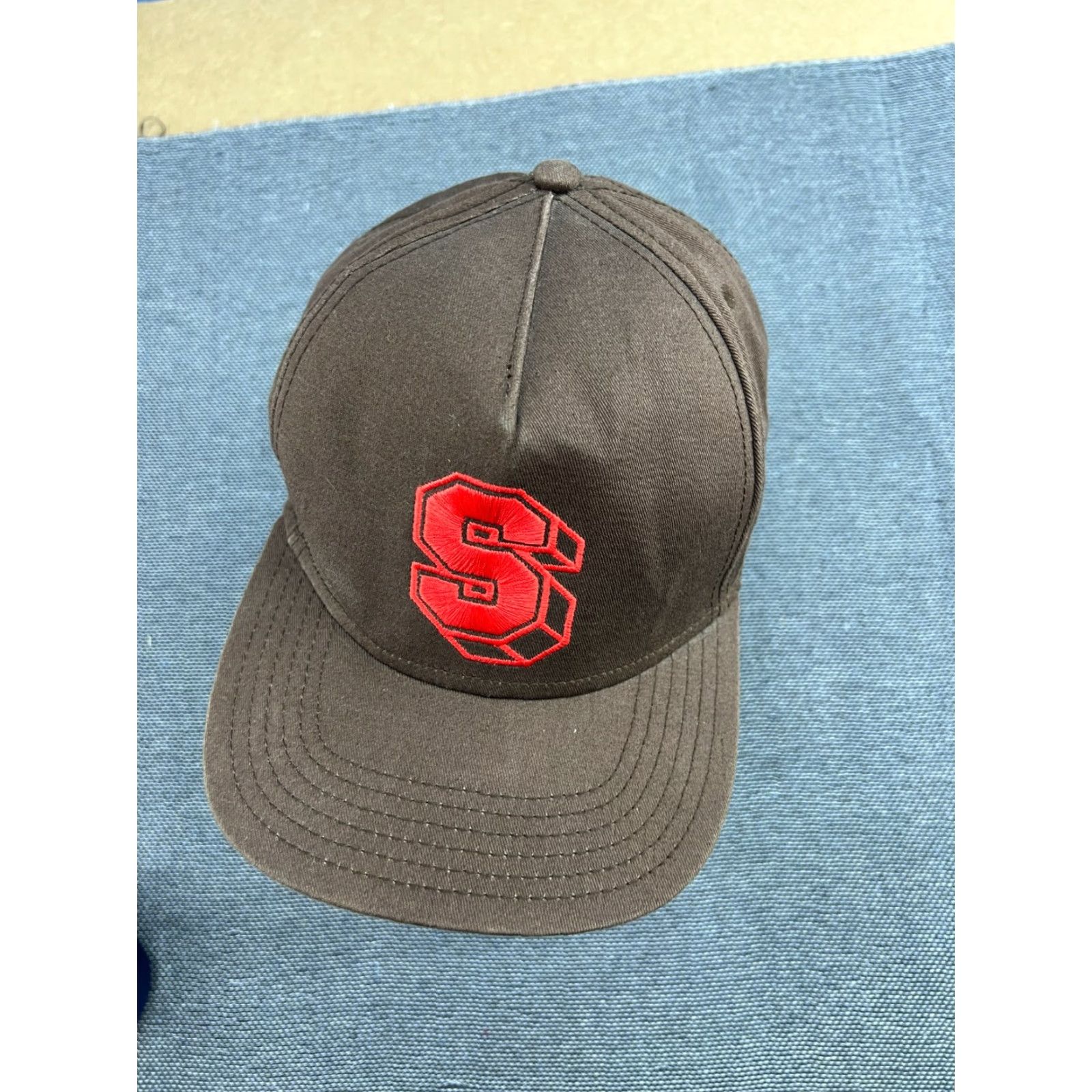 Logo 7 STUSSY S Logo Brown Baseball cap One Size Adjustable Hat Unisex Adults Cap Brown S Logo Baseball Hat Size ONE SIZE - 2 Thumbnail