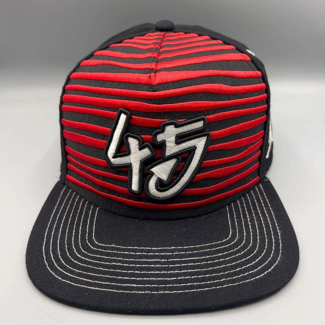Jordan Brand Air Jordan 10 Hat Men Baron 45 Jumpman Snap Back Cap Men Size ONE SIZE - 1 Thumbnail