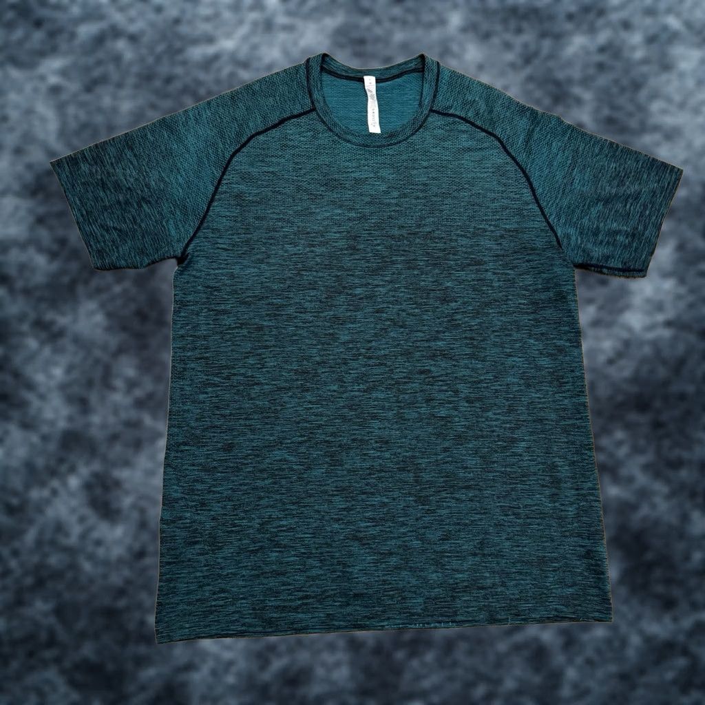 Lululemon Lululemon Metal Vent Tech Shirt Men's Size XL Teal Blue Green Short Sleeve T Size US XL / EU 56 / 4 - 1 Thumbnail
