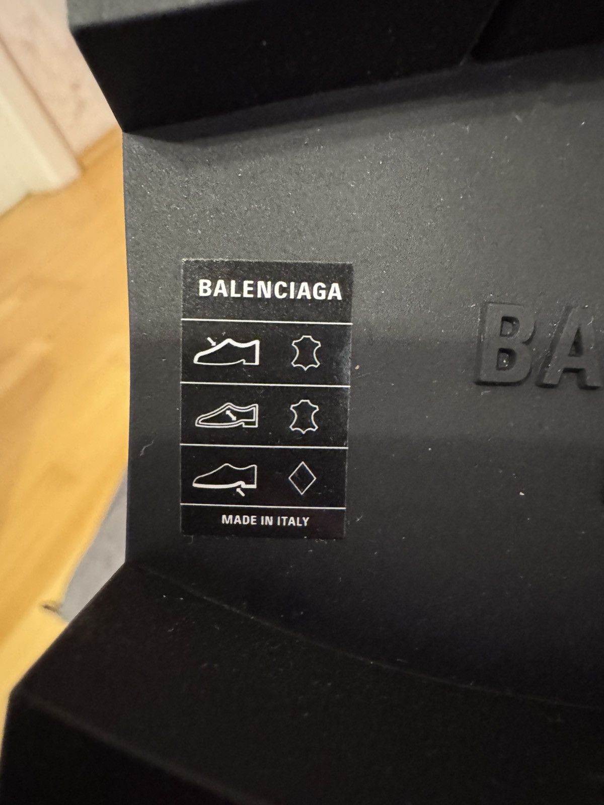 Balenciaga Balenciaga Calfskin 80 MM Platform Giant BB Boots Black Size US 11 / EU 44 - 11 Thumbnail